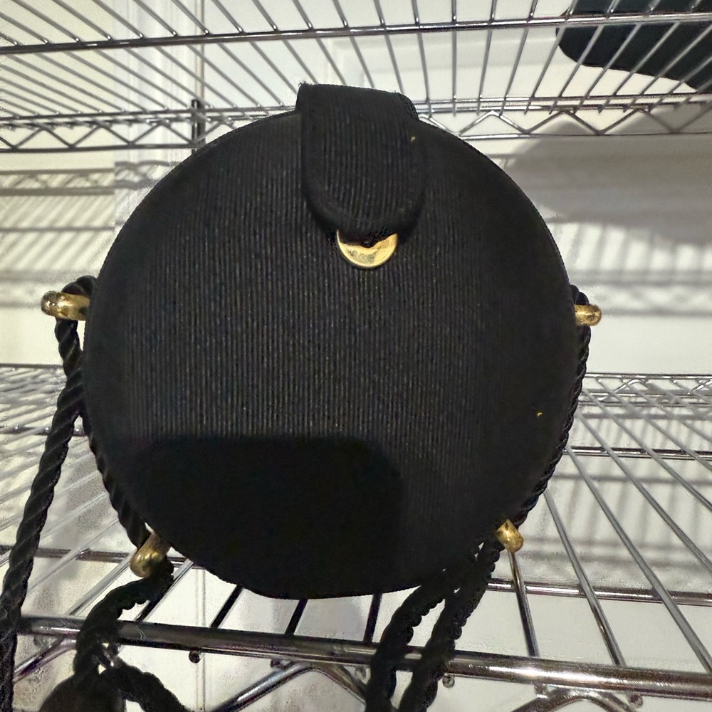 Lancôme  Black Mini Bag with Gold Accents